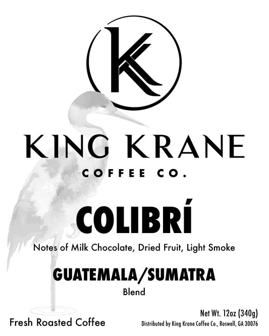 Colibrí – Guatemala Sumatra Coffee Blend | Medium-Dark Roast