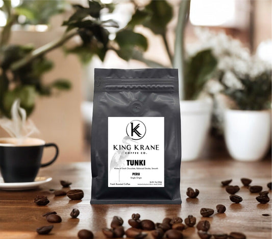 Tunki – Peruvian Coffee Beans | Single Origin Ultra-Dark Roast