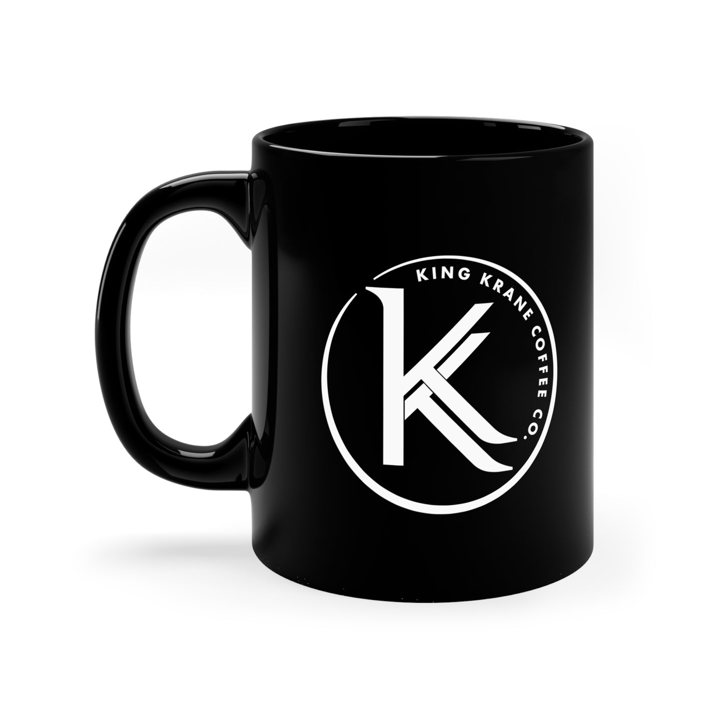 Circle Logo Black Mug