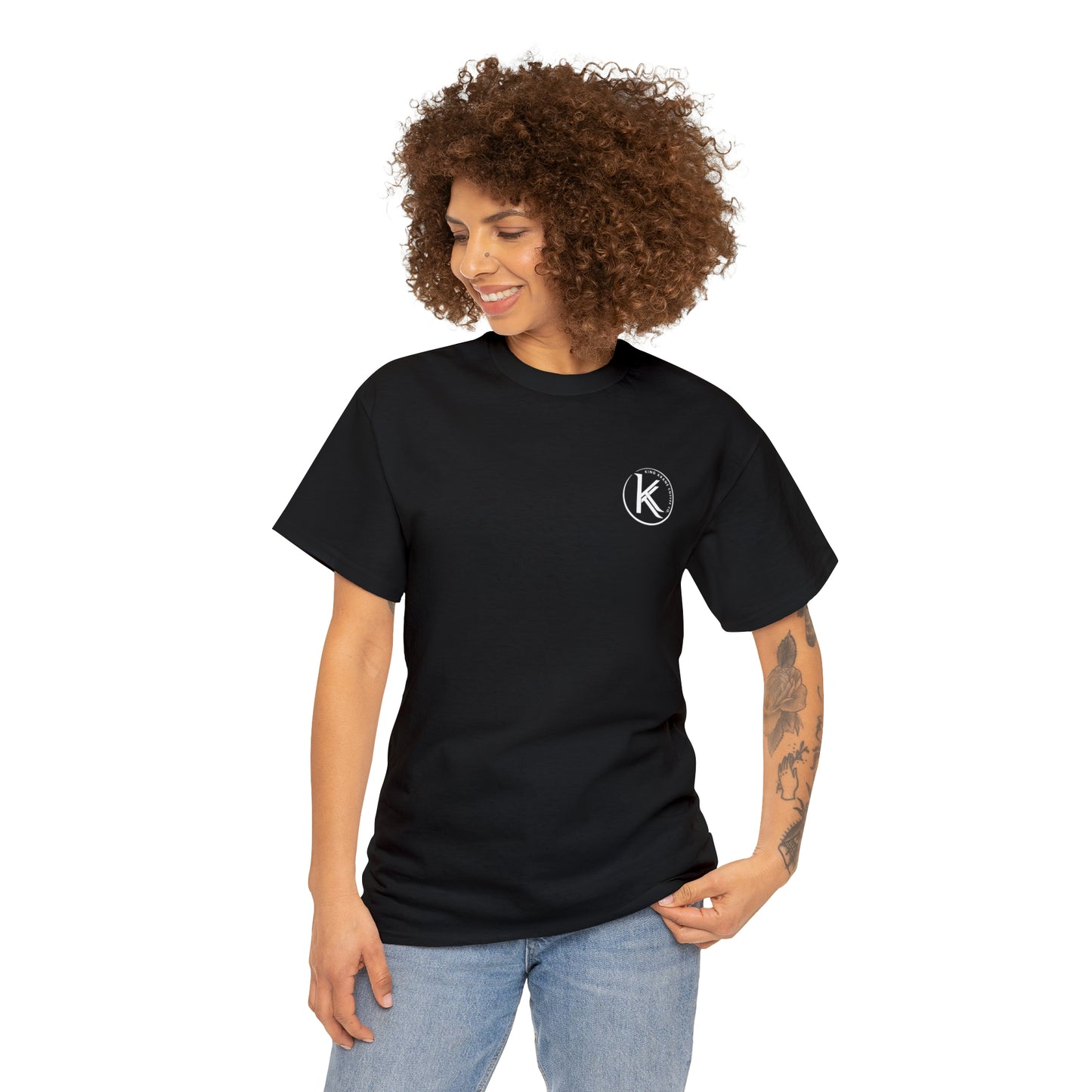 King Krane Unisex Heavy Cotton Tee- True Black