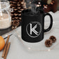 Circle Logo Black Mug