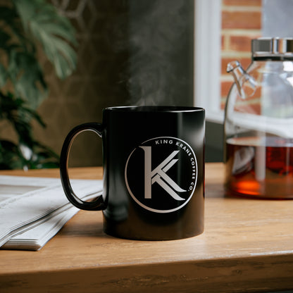 Circle Logo Black Mug