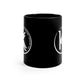 Circle Logo Black Mug