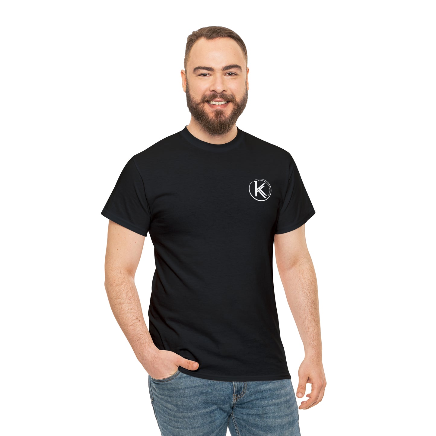 King Krane Unisex Heavy Cotton Tee- True Black