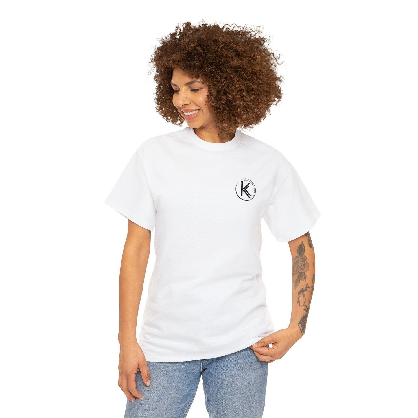 King Krane Unisex Heavy Cotton Tee- True White