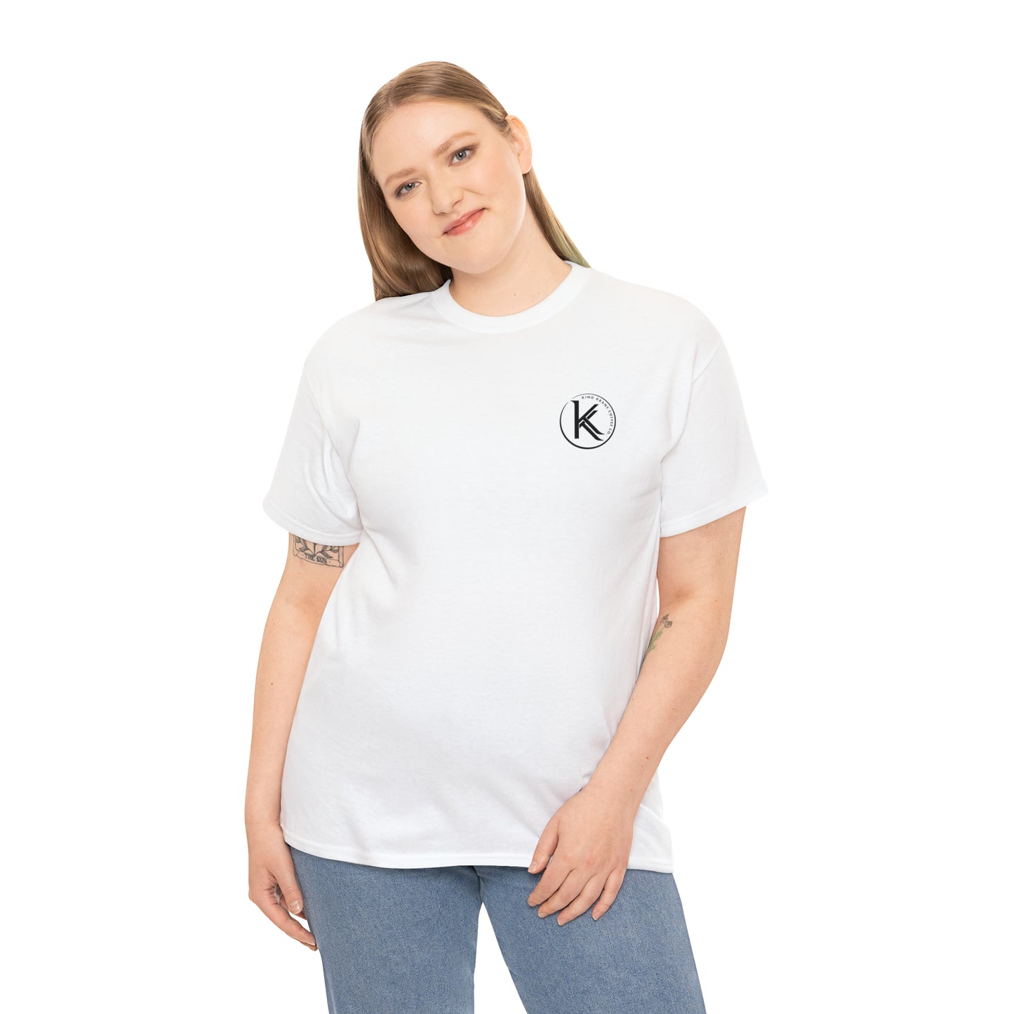 King Krane Unisex Heavy Cotton Tee- True White