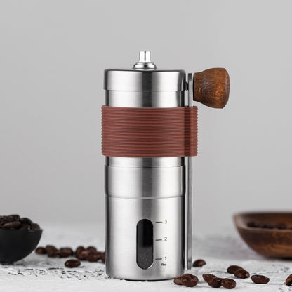 Portable Stainless Steel Manual Coffee Grinder Machine