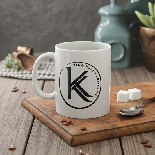 Circle Logo White Mug