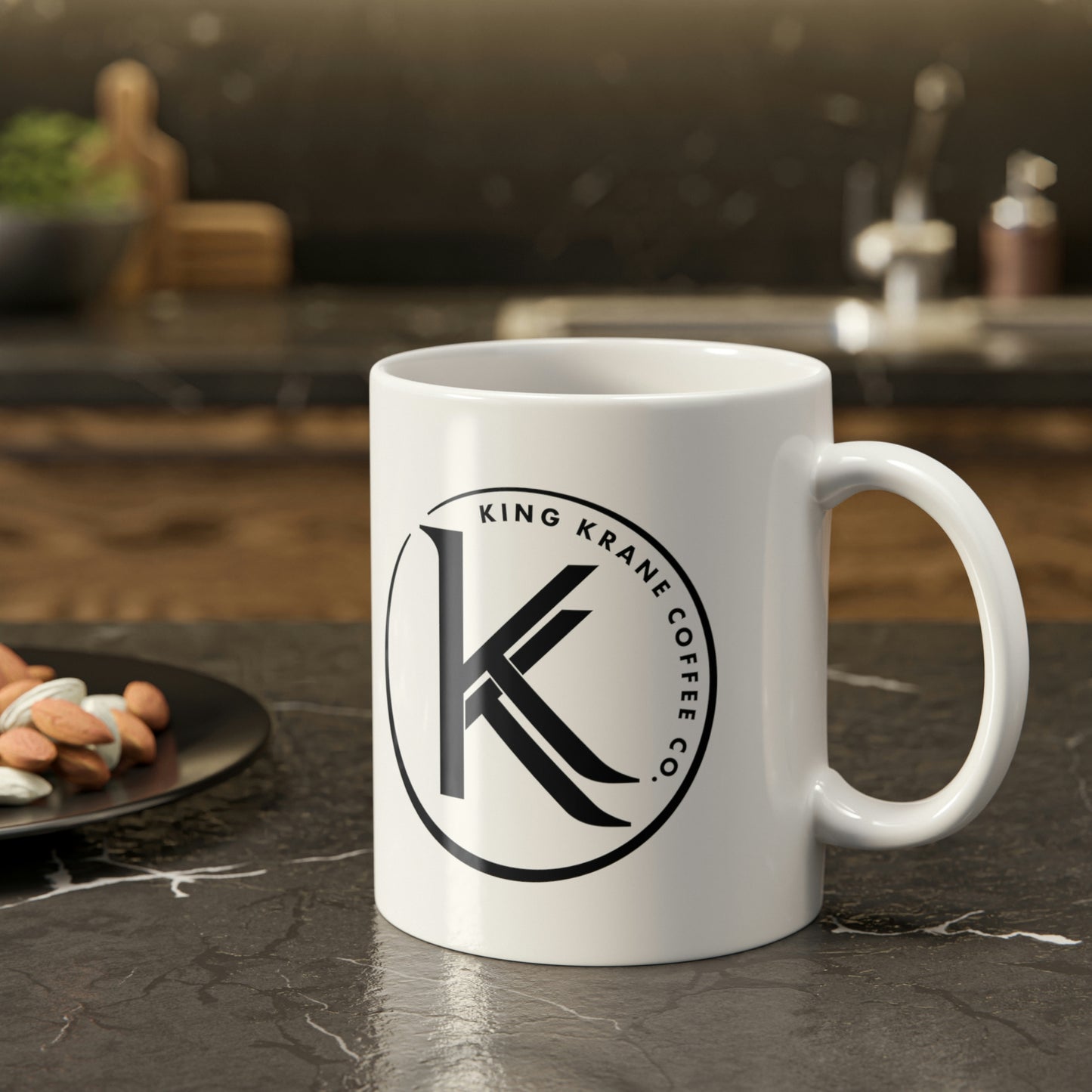 Circle Logo White Mug