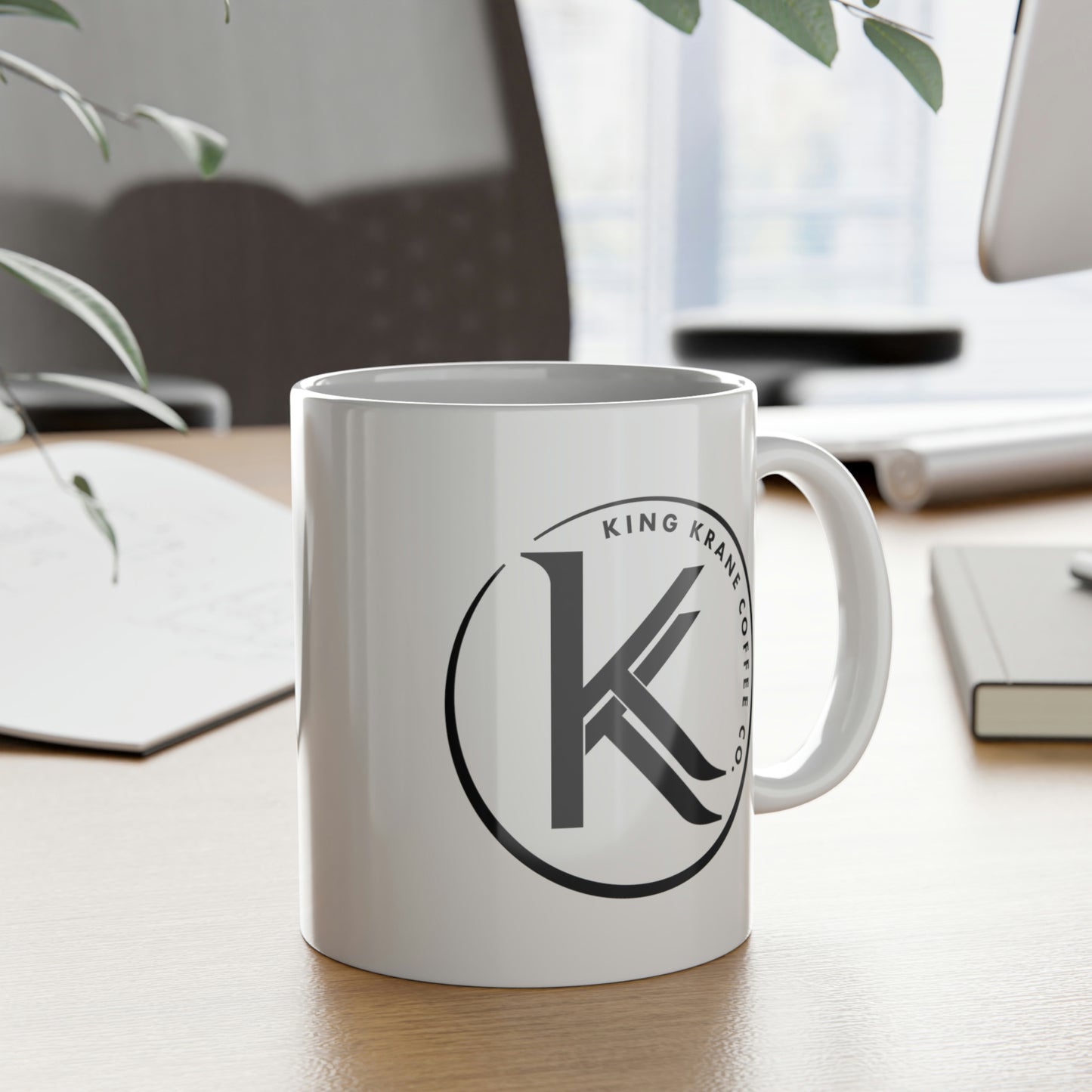 Circle Logo White Mug