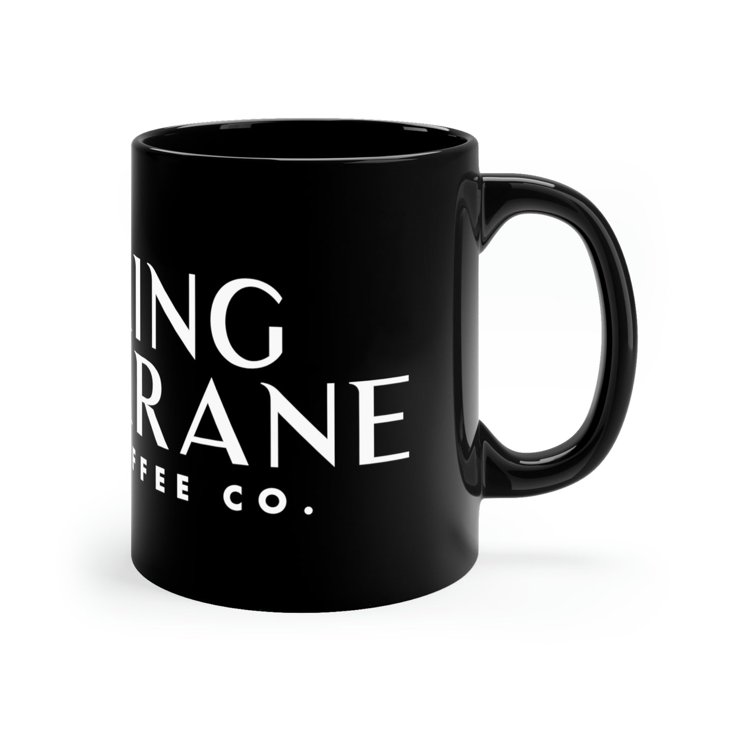 Full Logo Black Mug